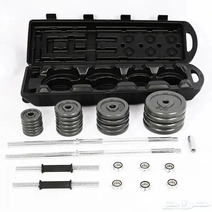 حقيبة أثقال 50 كيلوا مطلية بالكروم 6