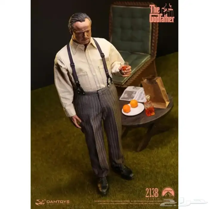مجسم او فيقر العراب Vito Corleone the godfather 7