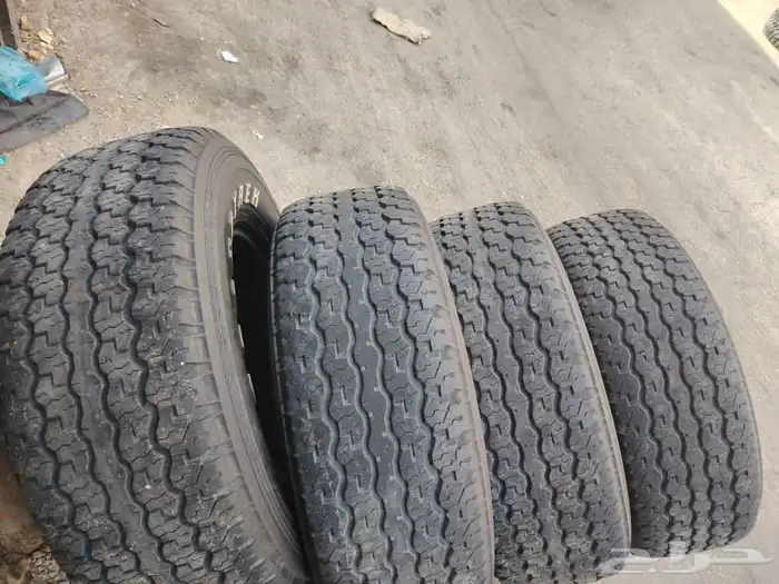 نعرض لكم كفرات دنلوب ياباني وكاله شد بلد مقاس 275 70 16 3