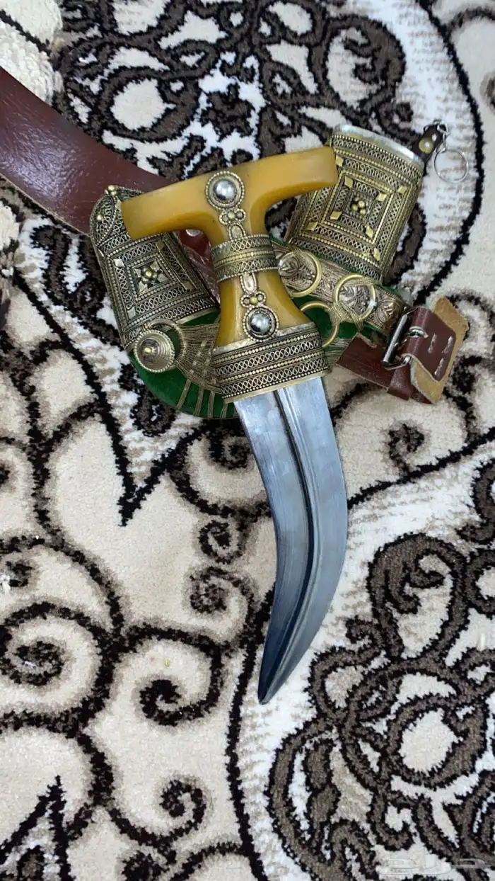 جنبيه كفوا للبيع مع خنجر مطرح 4 2