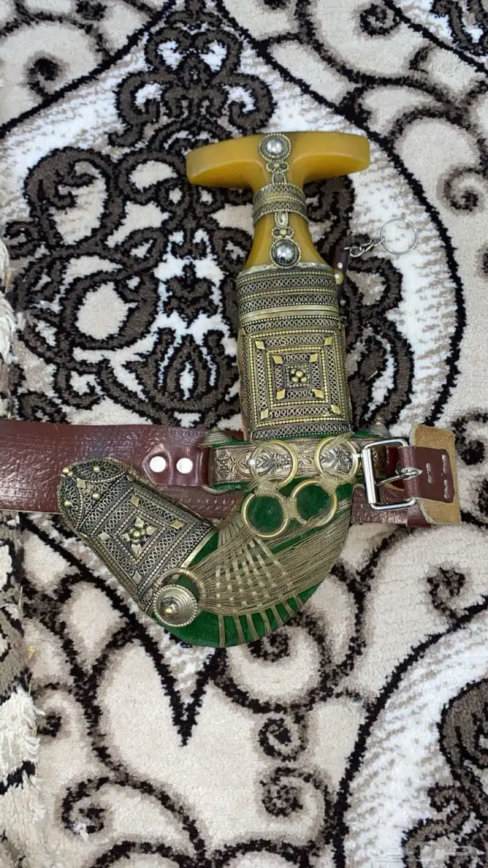 جنبيه كفوا للبيع مع خنجر مطرح 4 1