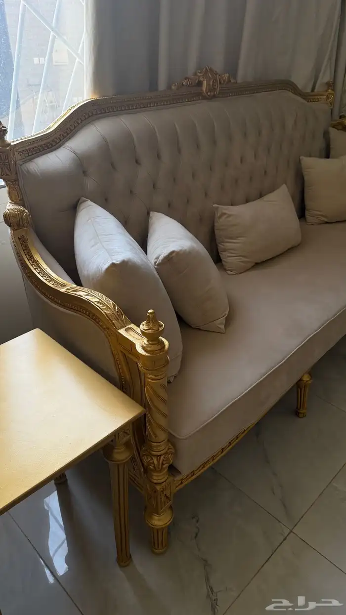 كنب جديد للبيع السعر 7 الاف شامل الطاولات الدوادمي 5