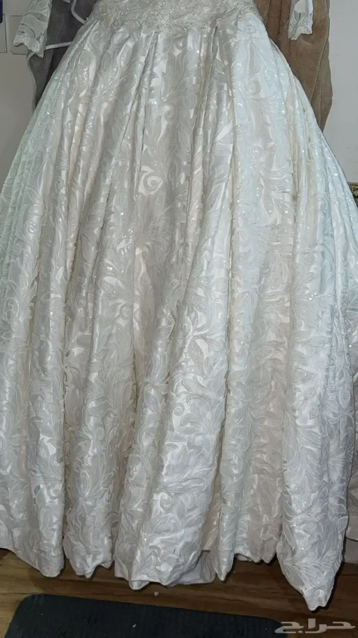 فستان زواج لبس مره نظيف 1