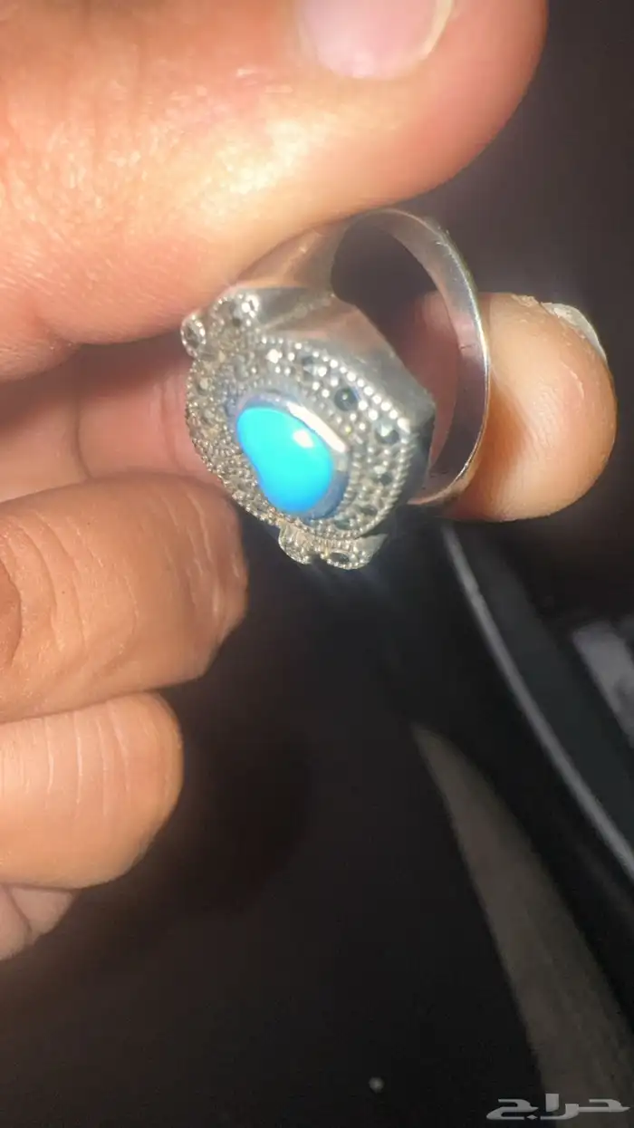 خاتم فضه نسائي 925 للبيع 3