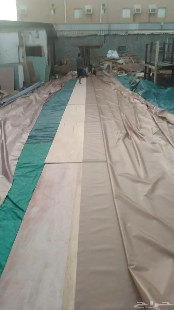 تفصيل قماش شبك وبي في سي اسعر 10 15