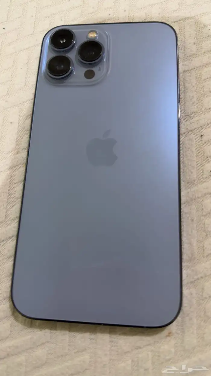 يوجد ايفون بروماكس ازرق جديد وضعه ممتاز بطاريه 78 0
