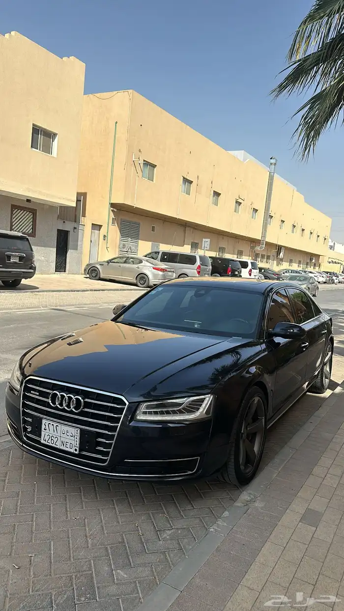 للبيع اودي A8 2015 مصدوم 3