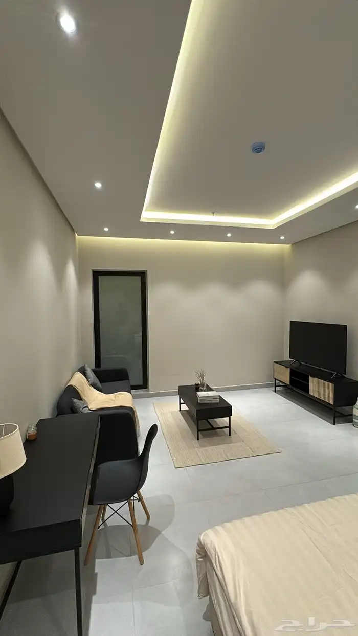 استديو سكنية بتصميم فندقية ف عمارة فاخرة 5