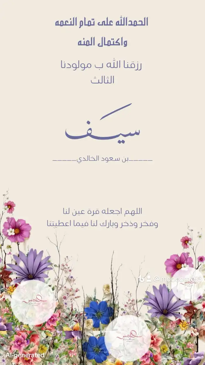 اصمم لكم بكل حب 1
