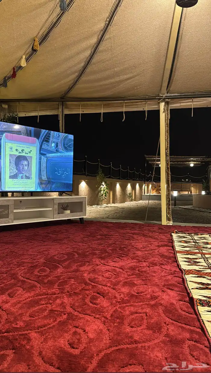 خيمتين   جلستين برا  مطبخ حمام 5