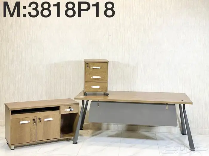 مكتب موظفين و مكاتب إدارية ( سكرتارية ) و كراسي مكتبي جديد 11