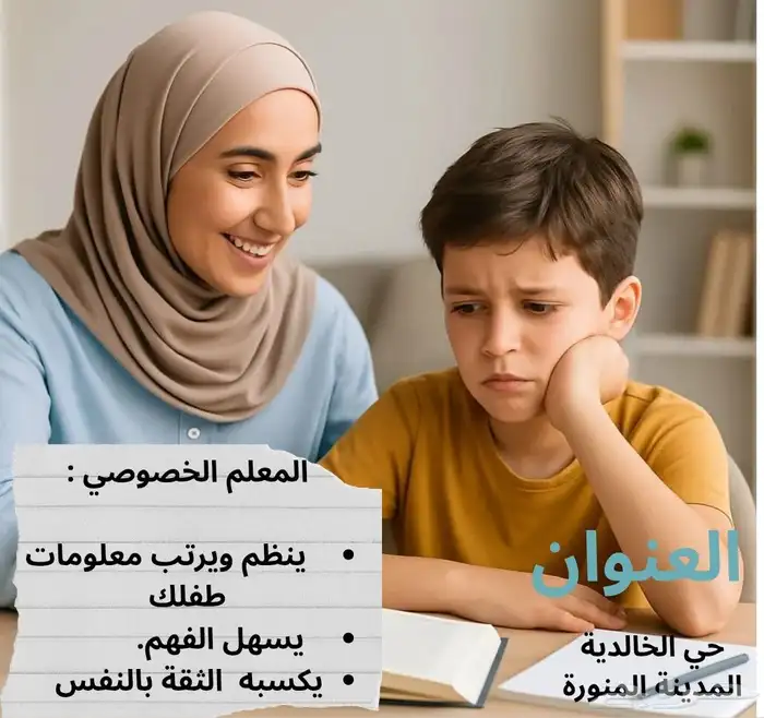 معلمة خاصة تأسيس وتقوية 1