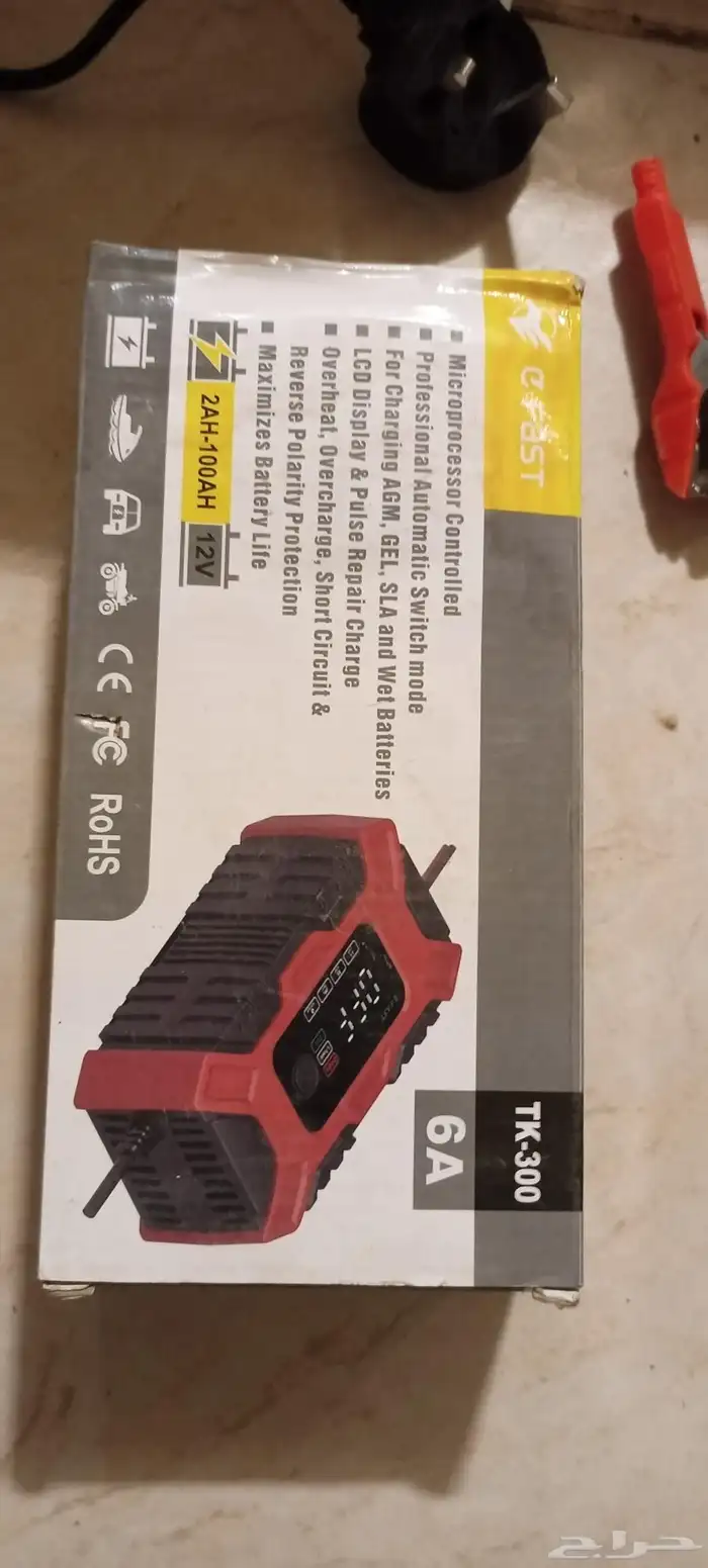 جهاز إصلاح النبض 12 فولت 6 أمبير في الساعة شاحن سريع ذكي 12 5