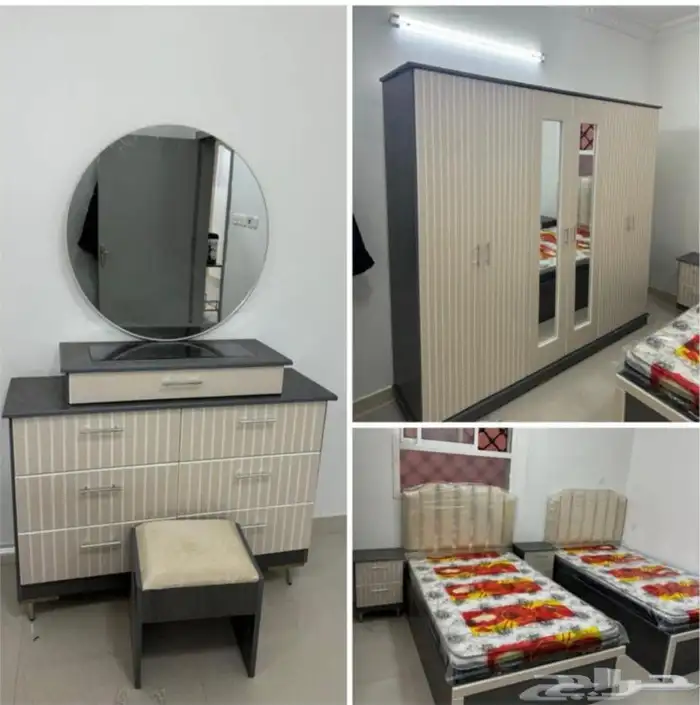 غرف نوم جديده جاهزه شامل التوصيل 10