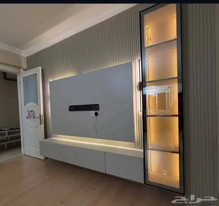 بديل اشيبورد بديل ارخام بديل الخشب رفوف شاشات مكه 9