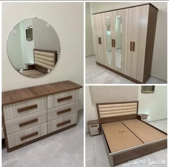 غرف نوم جديده جاهزه من المصنع الي الزبون مباشر 1