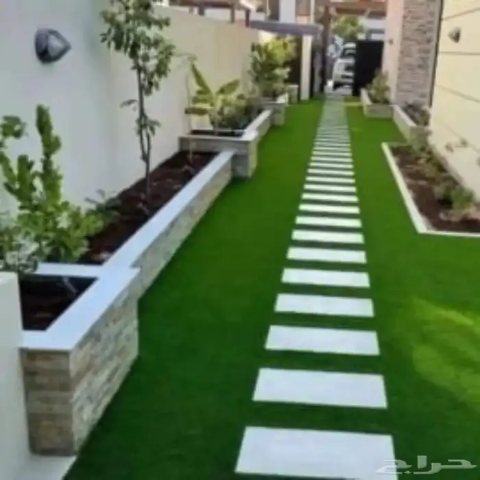 أحواض زراعيه طبيعه وصناعه مع شلالات ونوافير ومظلات 7