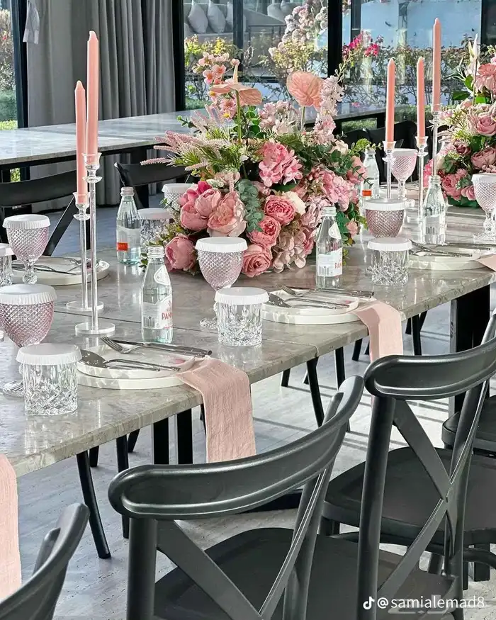 تنسيق كوشه استقبال اسامي تنسيق طاولات الخدمه 4