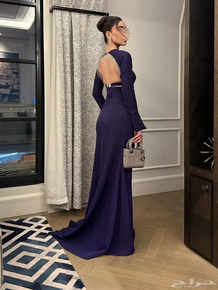 رمز الفستان(5774)  فساتين  فساتين_نسائيه  فايوليت جوري  ل 3