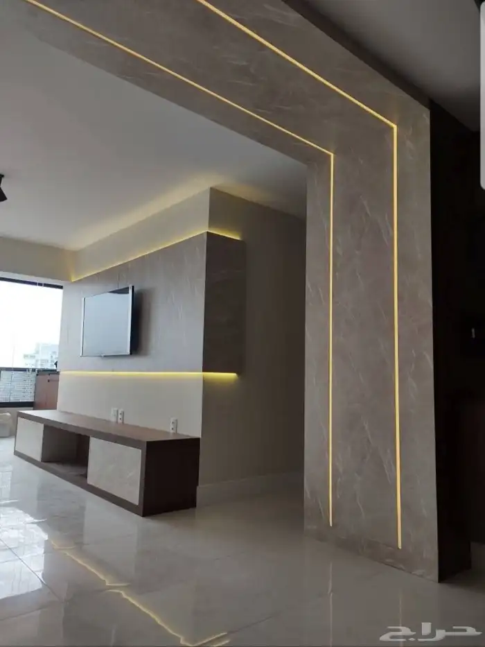 بديل اشيبورد بديل ارخام بديل الخشب رفوف شاشات مكه 1