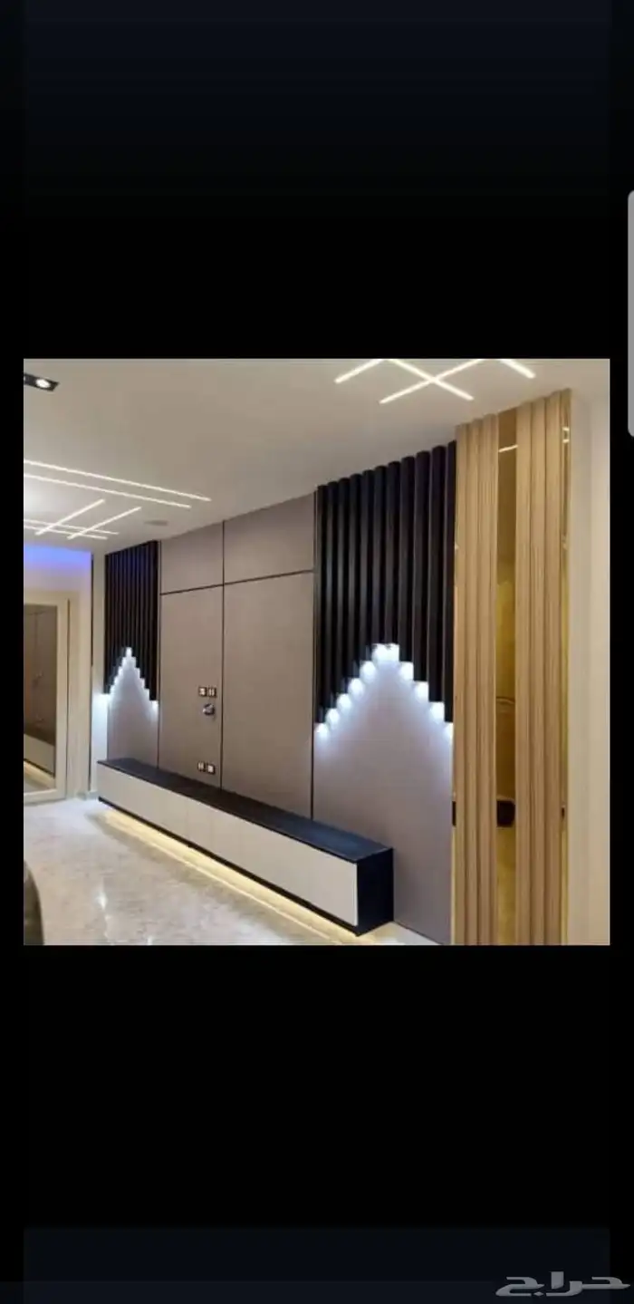 بديل اشيبورد بديل ارخام بديل الخشب رفوف شاشات مكه 3