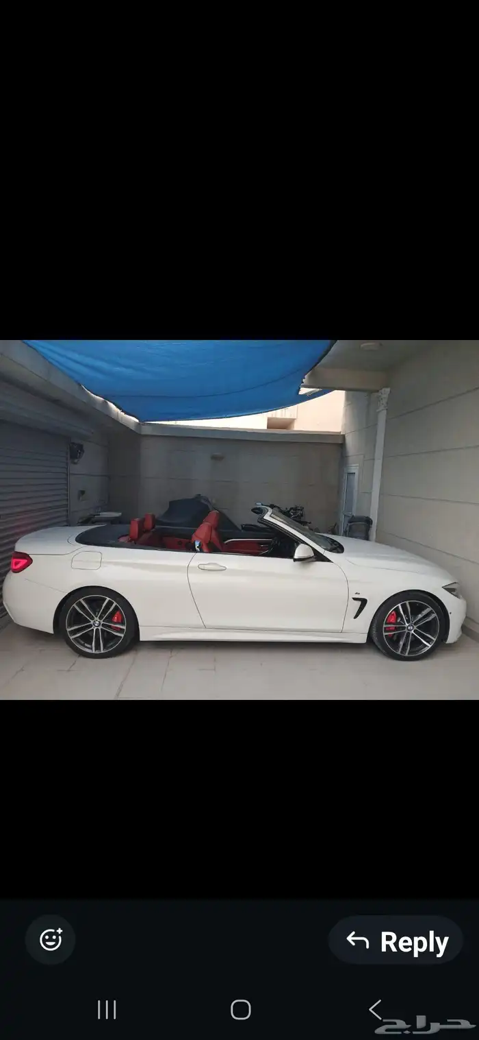 BMW 430i convertable بي ام كشف 1