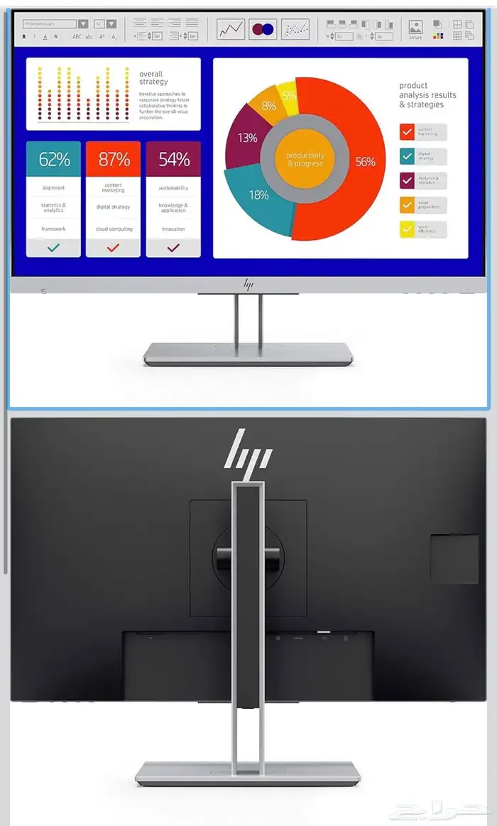 شاشة Hp e243p 0