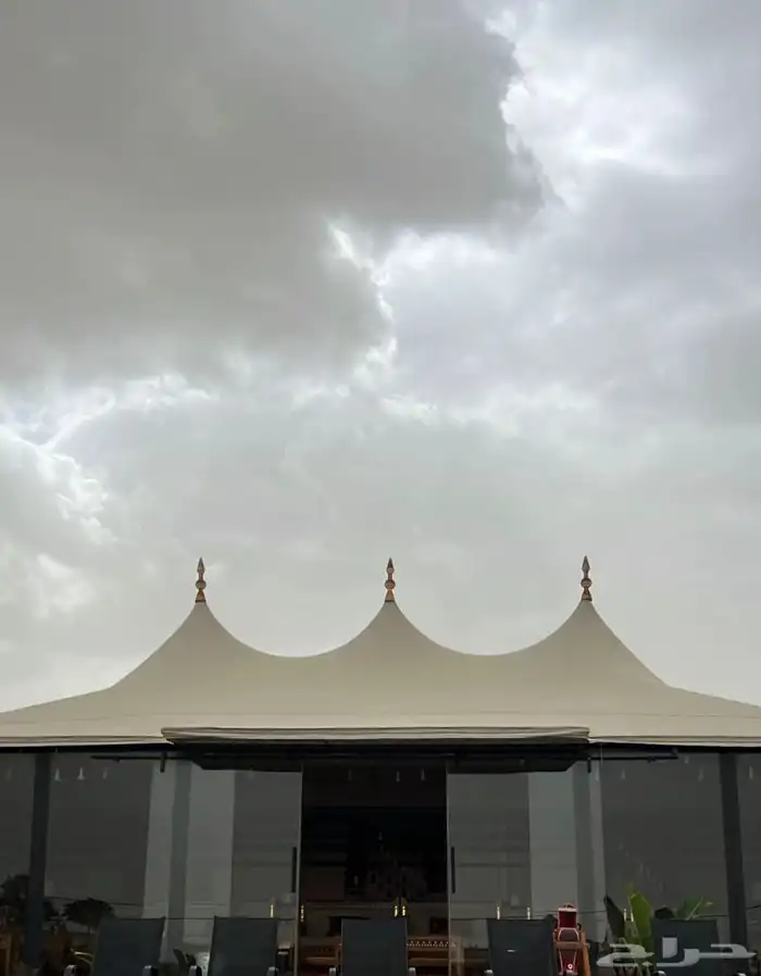 بيوت شعر جديدة ابيض واسود جميع المقاسات ودكات حديد وغرف خب 0