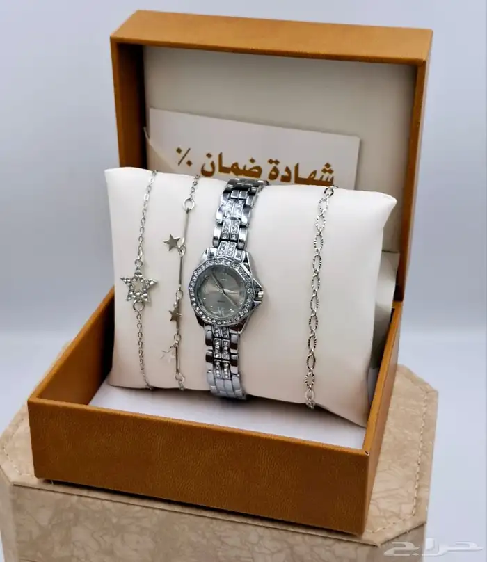 طقم ساعه نسائي فخم 10