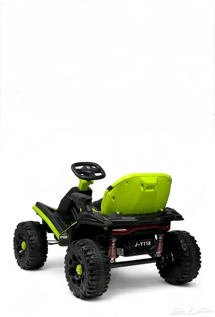 دباب كهربائي 4 كفرات للأطفال - دباب اطفال 12V بالحجم الكبير 2