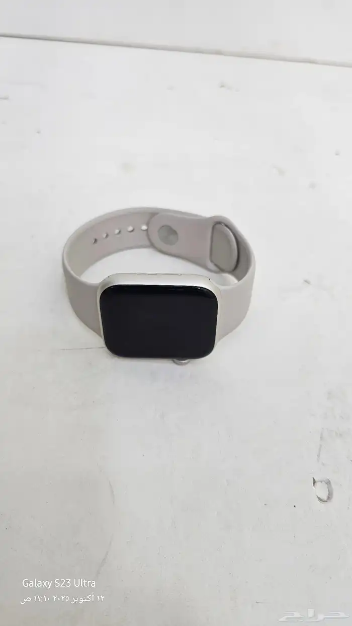 ساعة ابل واتش اس اي مقاس 44. البيع كما هي الحد 600 6