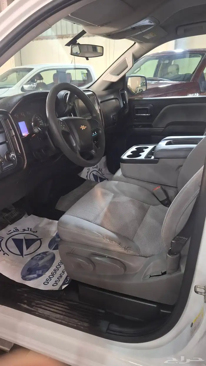 سيلفرادو غماره ونص 2018 بدون دبل 7