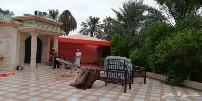 خيام ومظلات سواتر برجولات قرميد حدائق 1