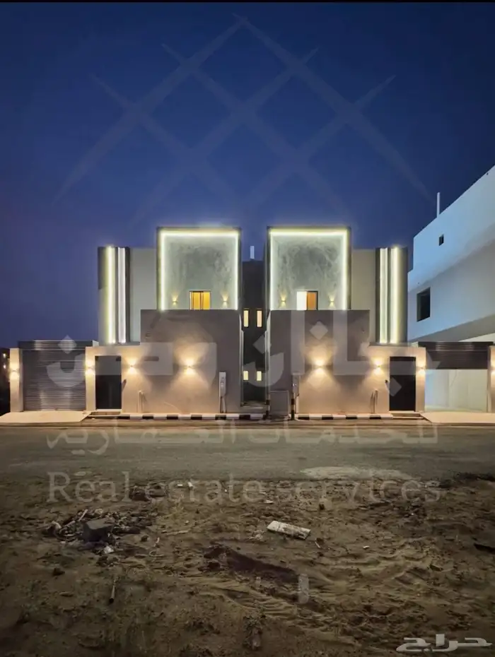 للبيع فيلا دوبلكس بتصميم فاخر في محافظة ابو عريش 0