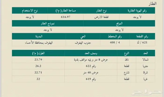 ارض تجارية للبيع شارع 40 0