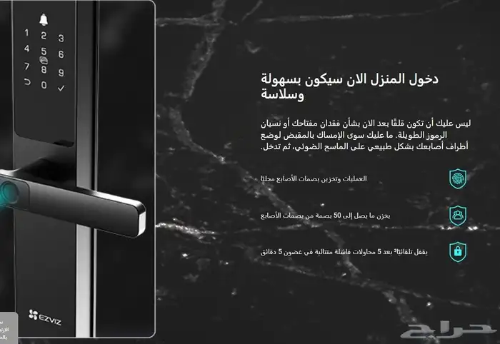 قفل باب اسمارت 4