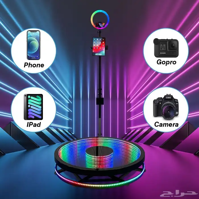 فوتو بوث للايجار 360 3