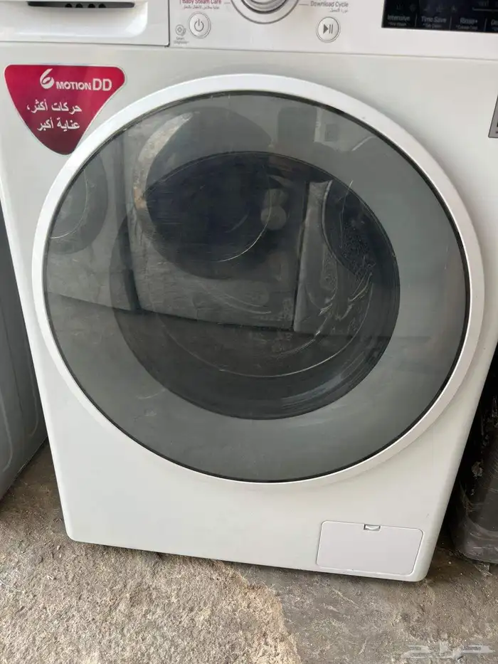 غسالة LG ثمانية كيلو نظيف على الشرط ممتاز استخدام نظيف 1