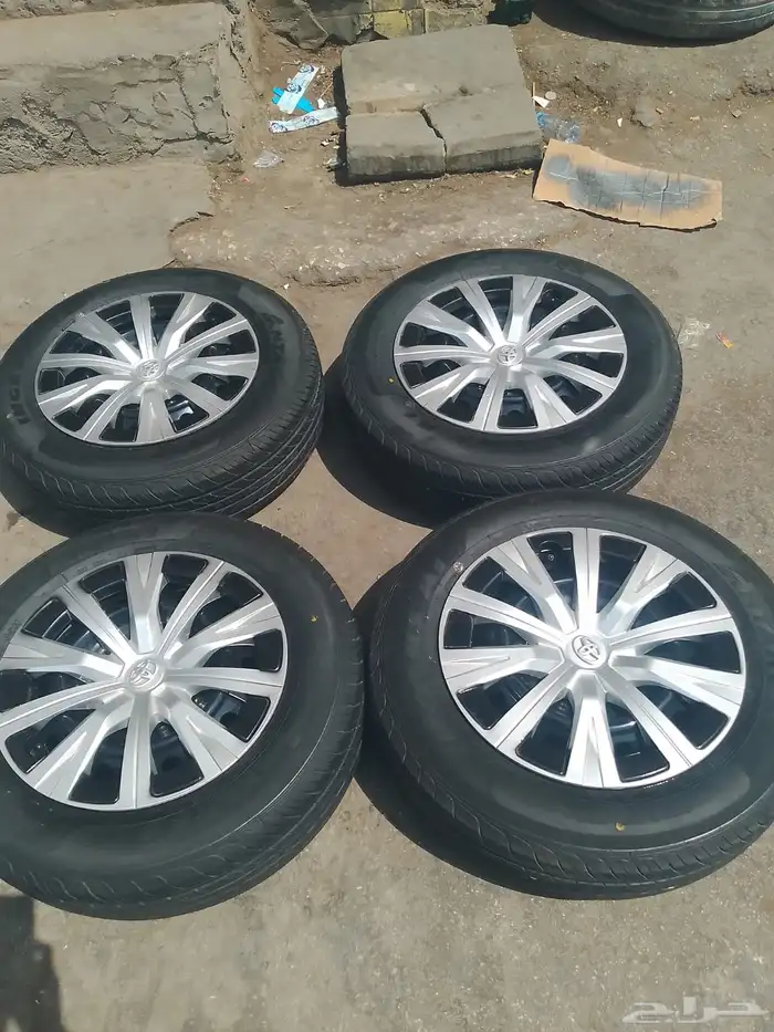 يوجد لدينا جميع انواع الجنوط وجميع مديلات السيارات 49