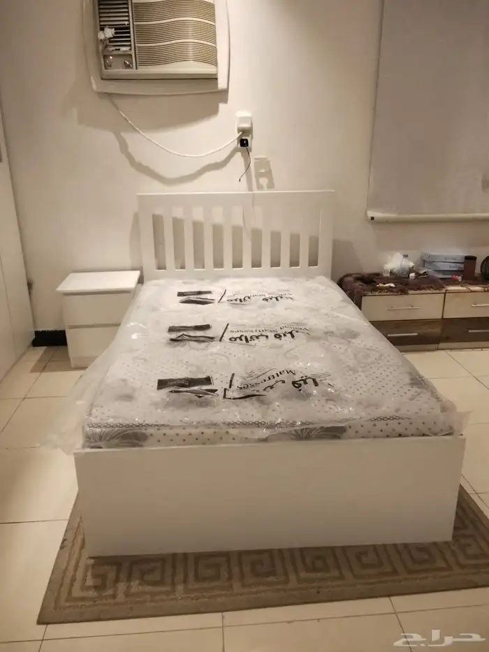 غرفة نوم كاملة  أثاث منزلي  سرير ودولاب وبطانيات 16