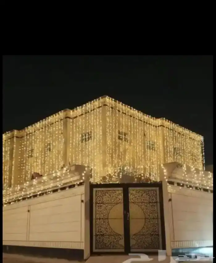 عقود لمبات افراح زينة مناسبات جميع الاشكال إيجار أو بيع 2