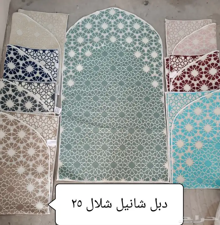 جميع أنواع السجادات واشراشف الصلاه باالجمله 29