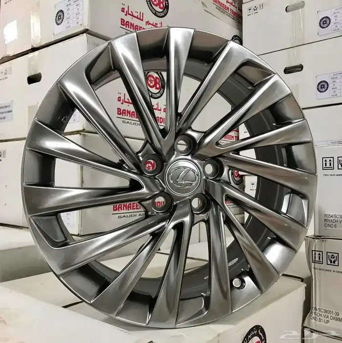 جنوط لكزس es250 مقاس 18 0
