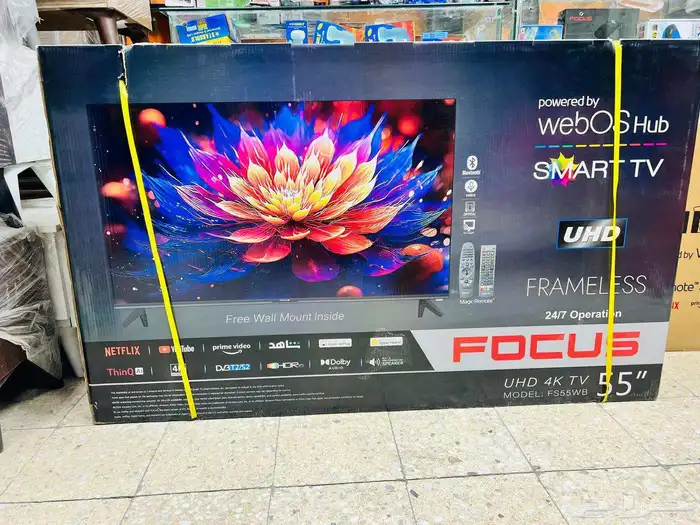 شاشة تلفزيون 70بوصه سمارت 4K 6