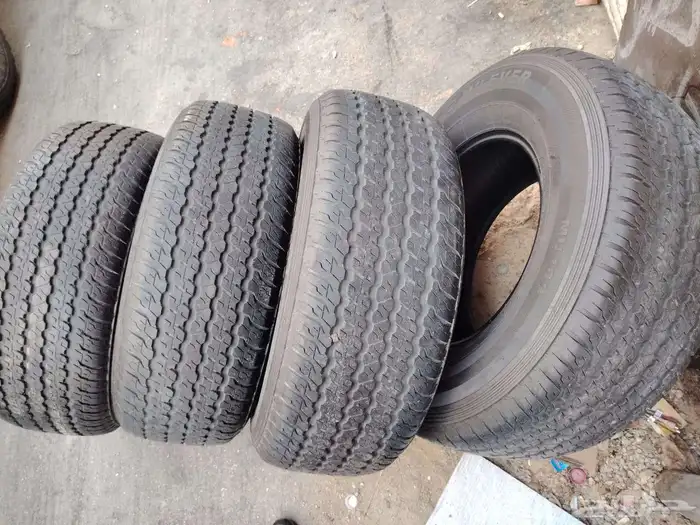 نعرض لكم كفرات صيني دعسه دنلوب نظيف مره علا الشرط 275 70 16 2
