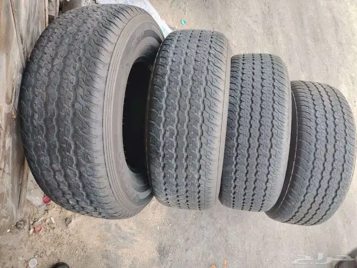 نعرض لكم كفرات صيني دعسه دنلوب نظيف مره علا الشرط 275 70 16 0