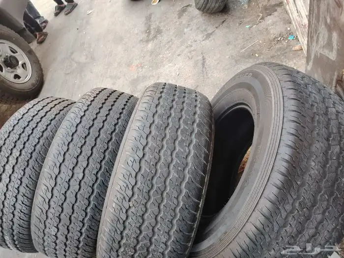 نعرض لكم كفرات صيني دعسه دنلوب نظيف مره علا الشرط 275 70 16 5