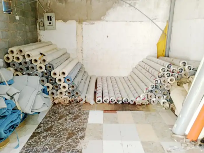 تفصيل قماش شبك وبي في سي اسعر 10 20