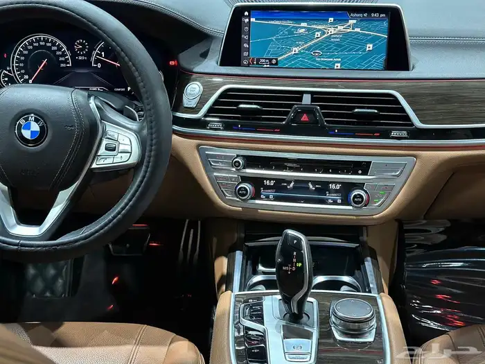 بي ام دبليو 740Li موديل 2018 عداد 28 الف كم 25