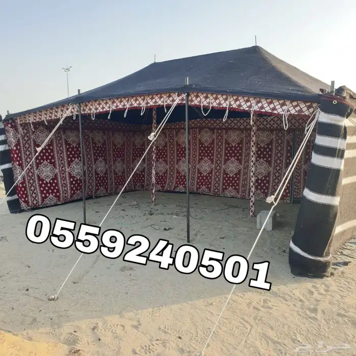 بيوت شعر - بيت شعر اسود تركي ماكينه الماني - خيام شعر 12